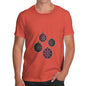 Men's Purple Christmas Baubles T-Shirt