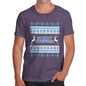 Men's Merry Christmas Knitted Jumper T-Shirt