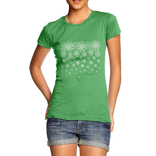 Women's Winter Magic Snowflakes T-Shirt