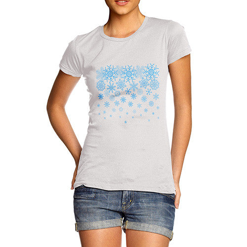 Women's Winter Magic Snowflakes T-Shirt