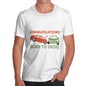 Men's Funny Congratulations Born To Drive T-Shirt