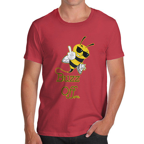 Men's Passive Aggressive Bee Buzz Off T-Shirt