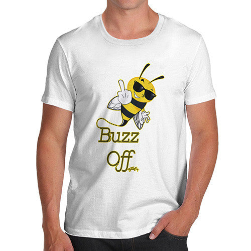 Men's Passive Aggressive Bee Buzz Off T-Shirt