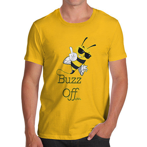 Men's Passive Aggressive Bee Buzz Off T-Shirt