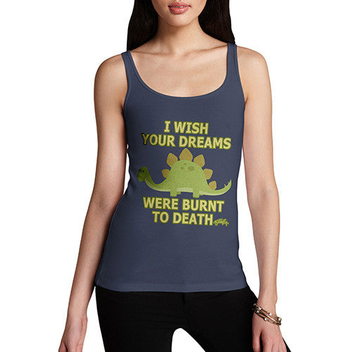 Women's Cranky Dinosaur Tank Top