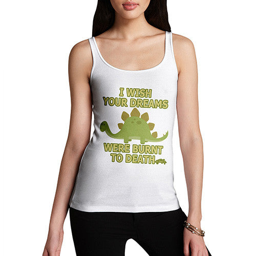 Women's Cranky Dinosaur Tank Top