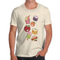 Men's Kawaii Japanese Sweets & Treats Emoji T-Shirt