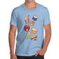 Men's Kawaii Japanese Sweets & Treats Emoji T-Shirt