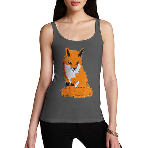 Women's Wild Red Fox Tank Top