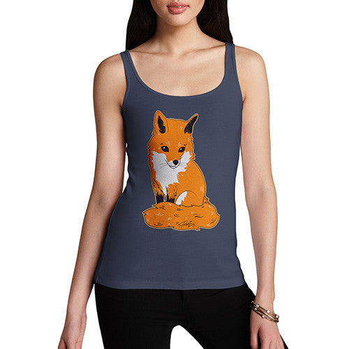 Women's Wild Red Fox Tank Top