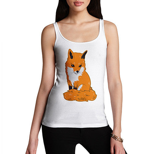 Women's Wild Red Fox Tank Top