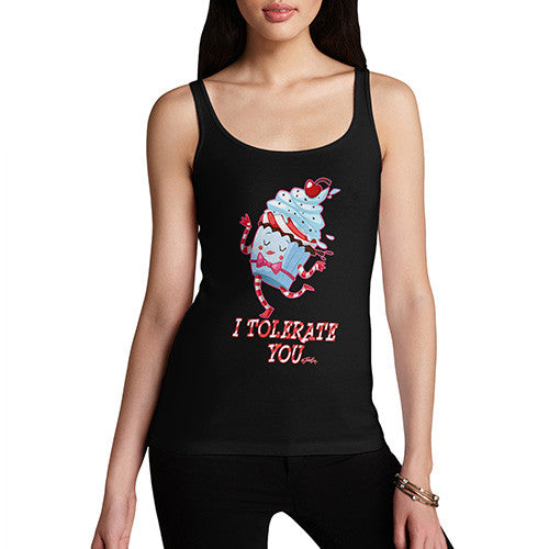 Women's I Tolerate You Ice Cream Tank Top