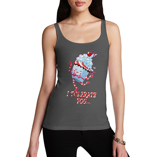 Women's I Tolerate You Ice Cream Tank Top