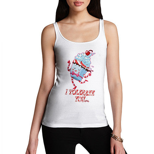 Women's I Tolerate You Ice Cream Tank Top