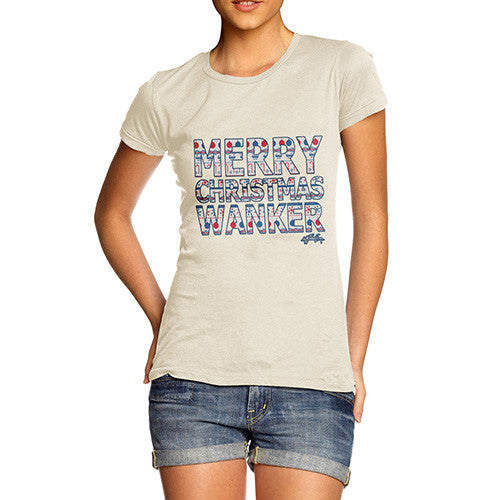 Women's Merry Christmas Wanker T-Shirt