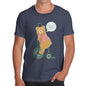 Men's Road Rage Bear On A Bike T-Shirt