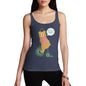 Women's Road Rage Bear On A Bike Tank Top