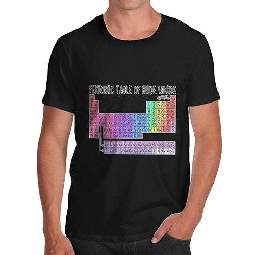 Men's Periodic Table Of Swearing T-Shirt