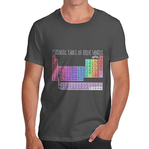 Men's Periodic Table Of Swearing T-Shirt