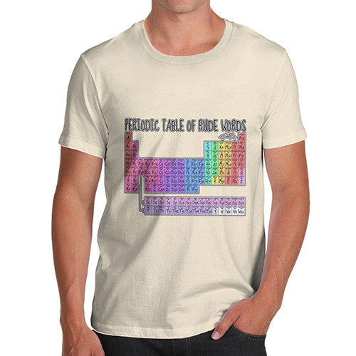 Men's Periodic Table Of Swearing T-Shirt