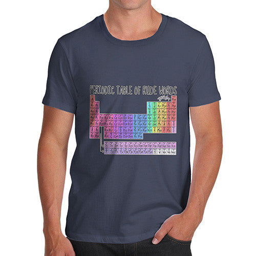 Men's Periodic Table Of Swearing T-Shirt