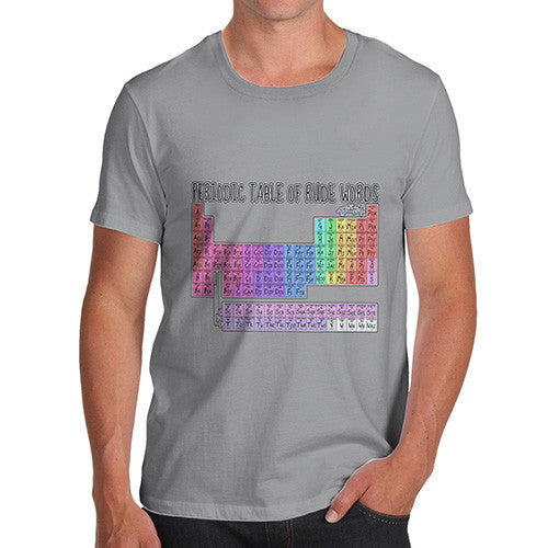 Men's Periodic Table Of Swearing T-Shirt