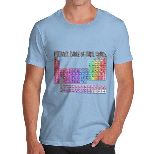 Men's Periodic Table Of Swearing T-Shirt