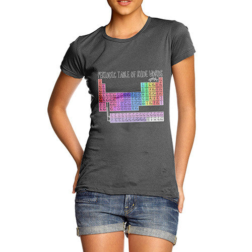 Women's Periodic Table Of Swearing T-Shirt