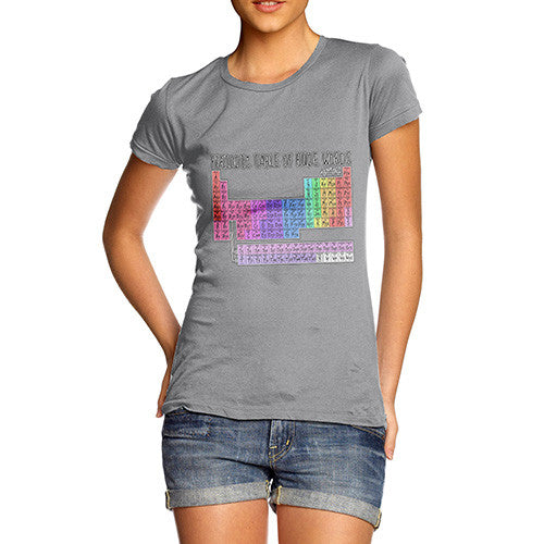 Women's Periodic Table Of Swearing T-Shirt