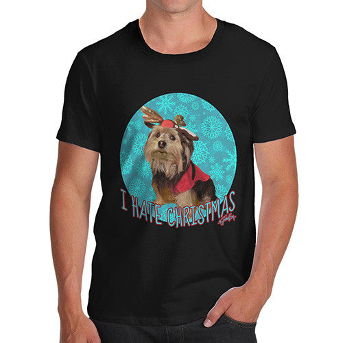 Men's I Hate Christmas Dog T-Shirt