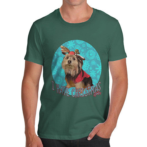 Men's I Hate Christmas Dog T-Shirt