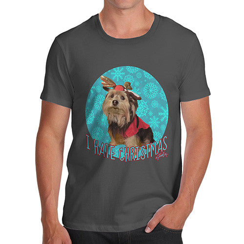 Men's I Hate Christmas Dog T-Shirt