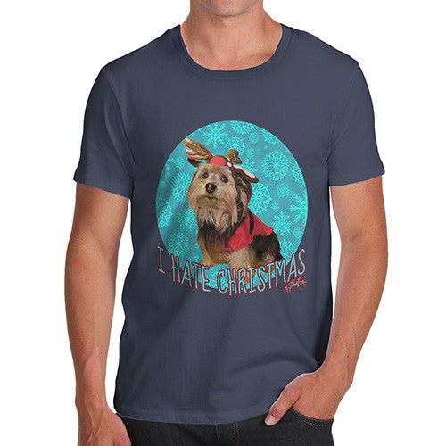 Men's I Hate Christmas Dog T-Shirt