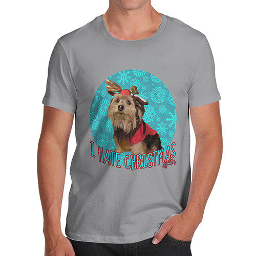 Men's I Hate Christmas Dog T-Shirt