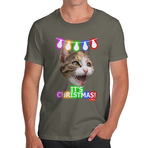 Men's It's Christmas! Cat T-Shirt