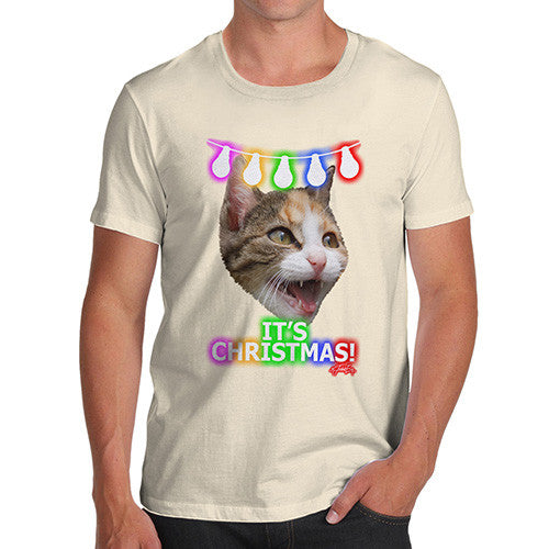 Men's It's Christmas! Cat T-Shirt