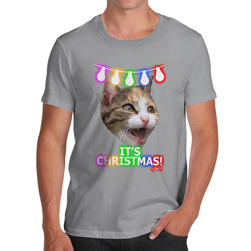 Men's It's Christmas! Cat T-Shirt