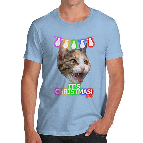 Men's It's Christmas! Cat T-Shirt