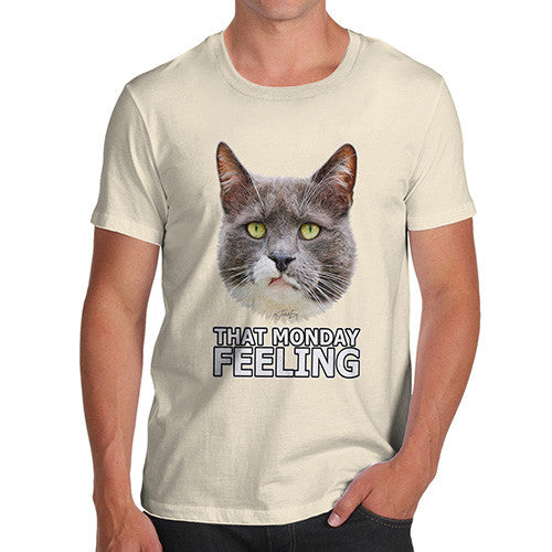 Men's That Monday Feeling Cat T-Shirt