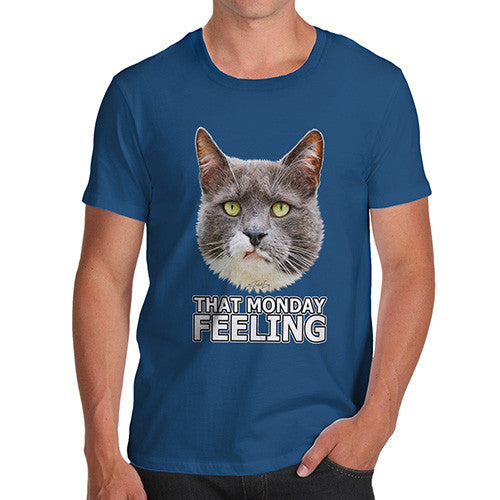 Men's That Monday Feeling Cat T-Shirt