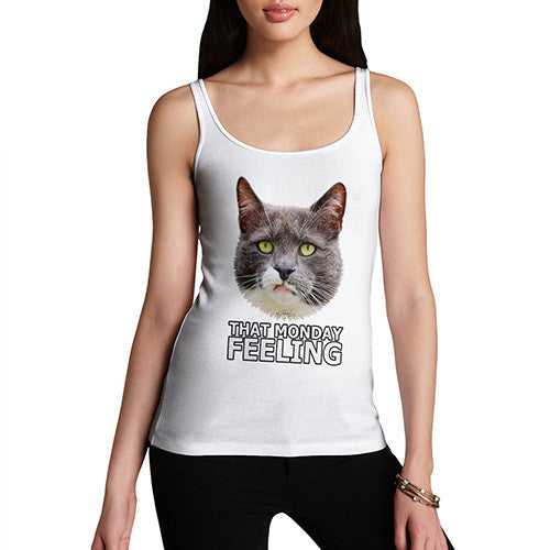 Women's That Monday Feeling Cat Tank Top