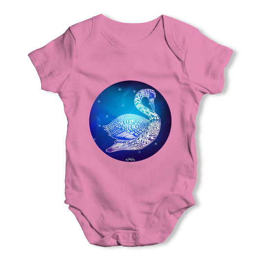 Swan Constellation Baby Grow Bodysuit