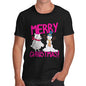 Men's Merry Christmas Bear & Snowman T-Shirt