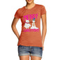 Women's Merry Christmas Bear & Snowman T-Shirt