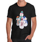 Men's Dancing Snowmen T-Shirt