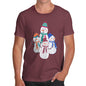 Men's Dancing Snowmen T-Shirt