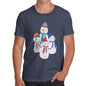 Men's Dancing Snowmen T-Shirt