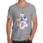 Men's Dancing Snowmen T-Shirt