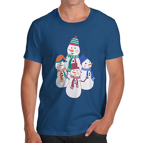 Men's Dancing Snowmen T-Shirt