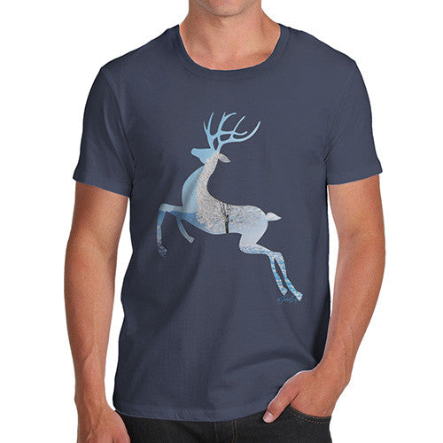 Men's Winter Reindeer T-Shirt